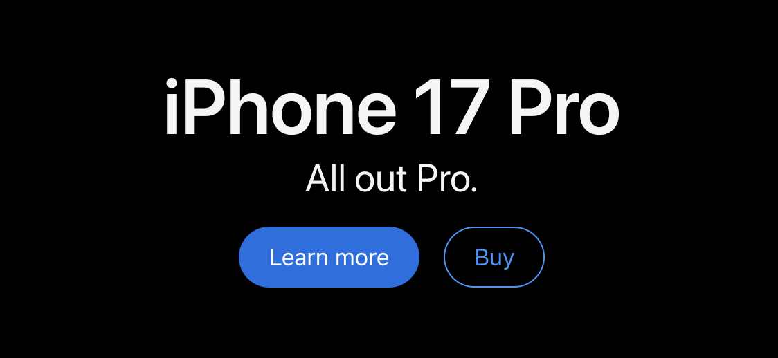 First button screenshot